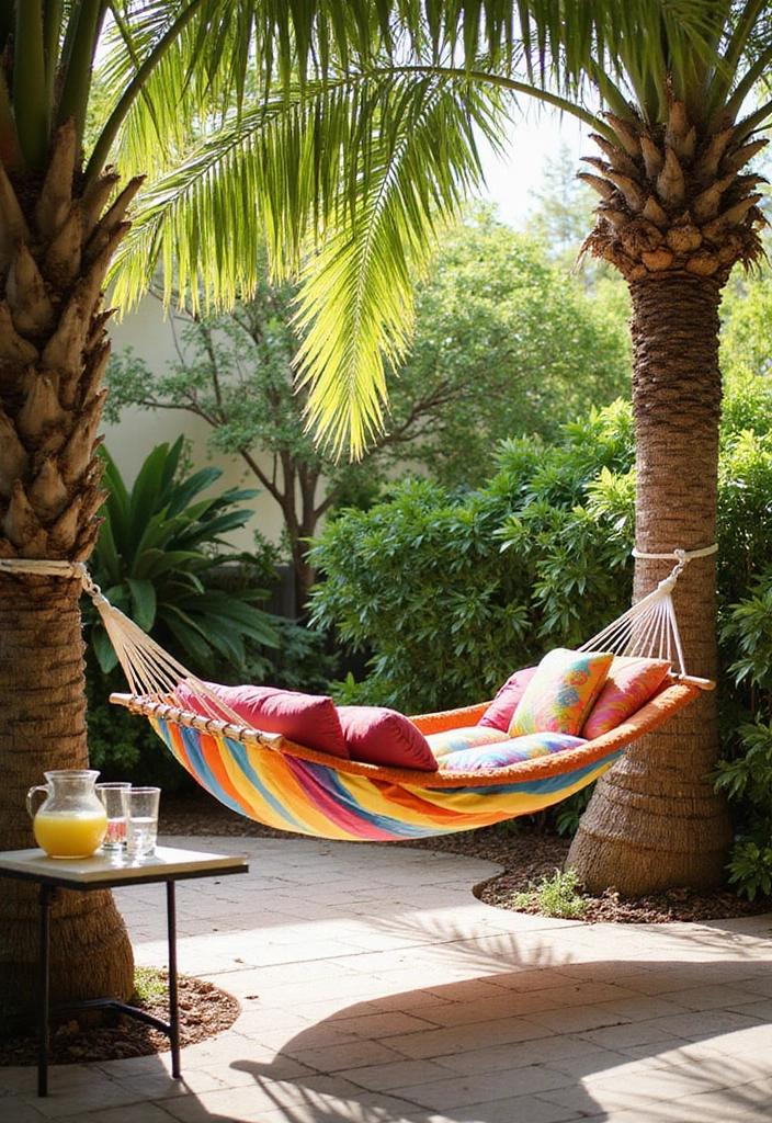 14 Mexican Patio Trends You Can't Miss This Summer! - 2. Cozy Hammocks