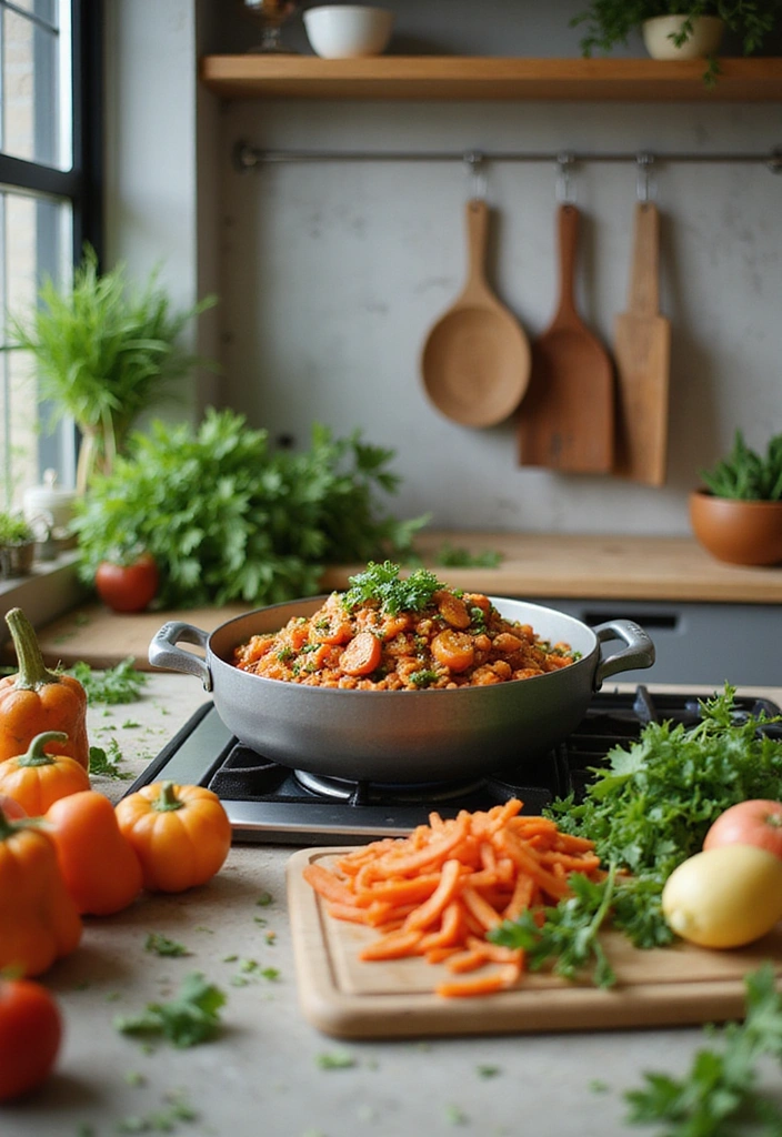 10 Illustrations That Perfectly Describe The Beauty Of Living All By Yourself! - 5. The Joy of Cooking for One