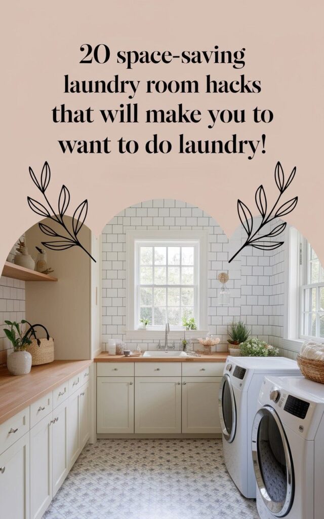 20 Space-Saving Laundry Room Hacks That Will Make You Want to Do Laundry!