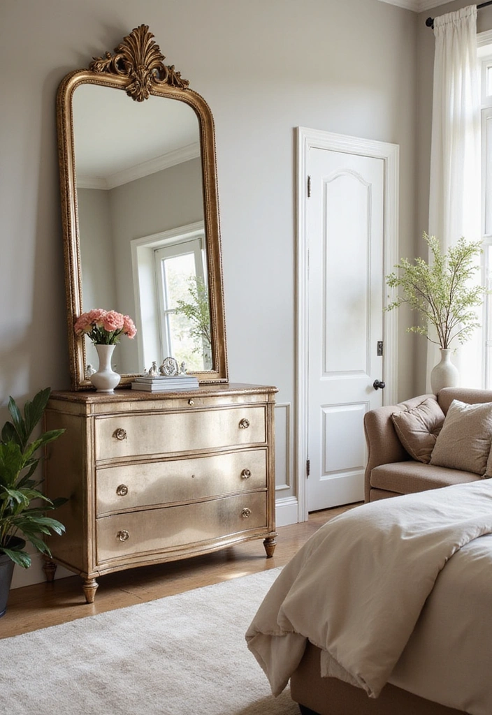 23 Luxurious Bedroom Ideas for a Glamorous 2025 Makeover! - 6. Glamorous Mirrors