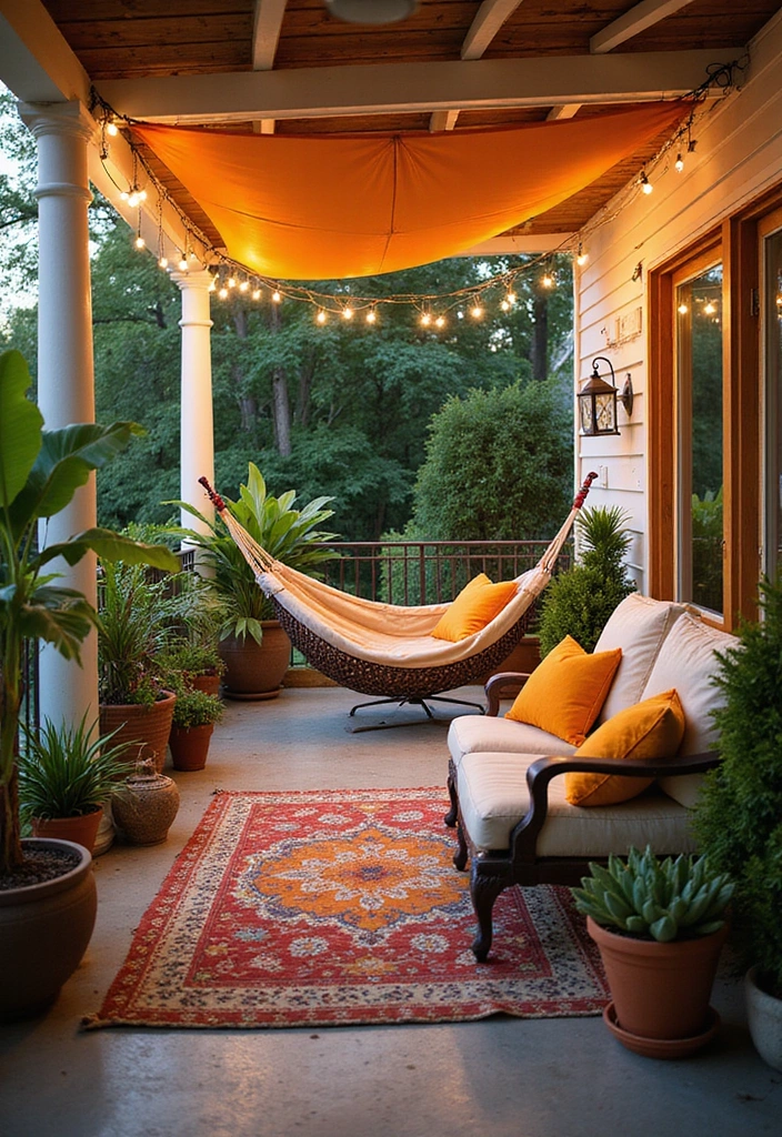 20 Seasonal Front Porch Ideas That Will Make Your Neighbors Jealous! - 4. Summer Chill Zone