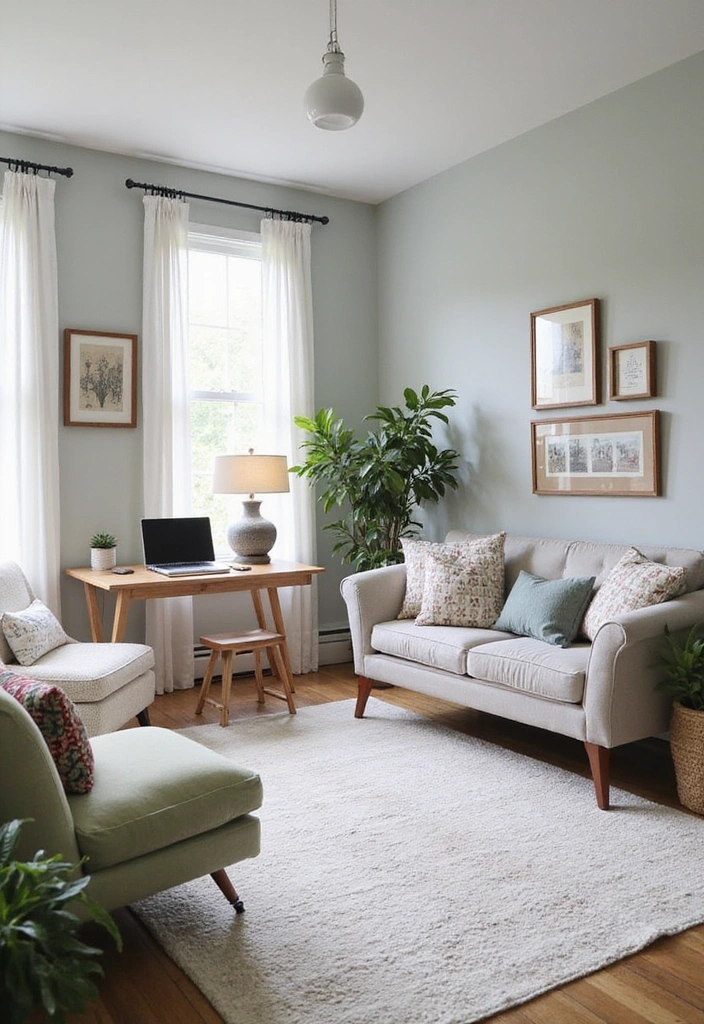 25 Coastal Farmhouse Living Room Trends You Can't Miss in 2024! - 21. Multi-Functional Spaces
