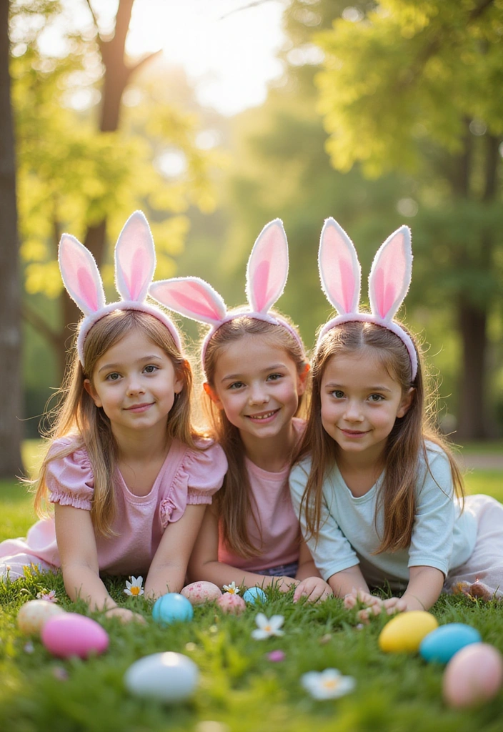 25 Cute Easter Bunny Decorations and Cards That Will Make You Hop with Joy! - 27. Bunny-Themed Hair Accessories