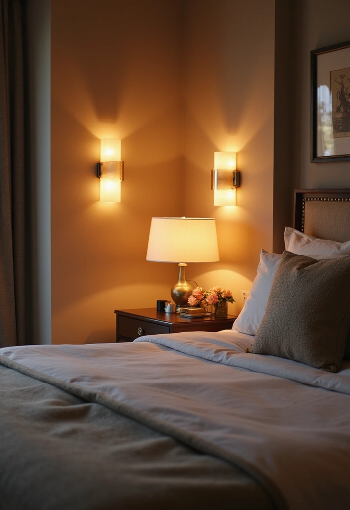 18 Designer-Approved Bedroom Must-Haves for Ultimate Comfort! - 22. Soft Lighting Fixtures