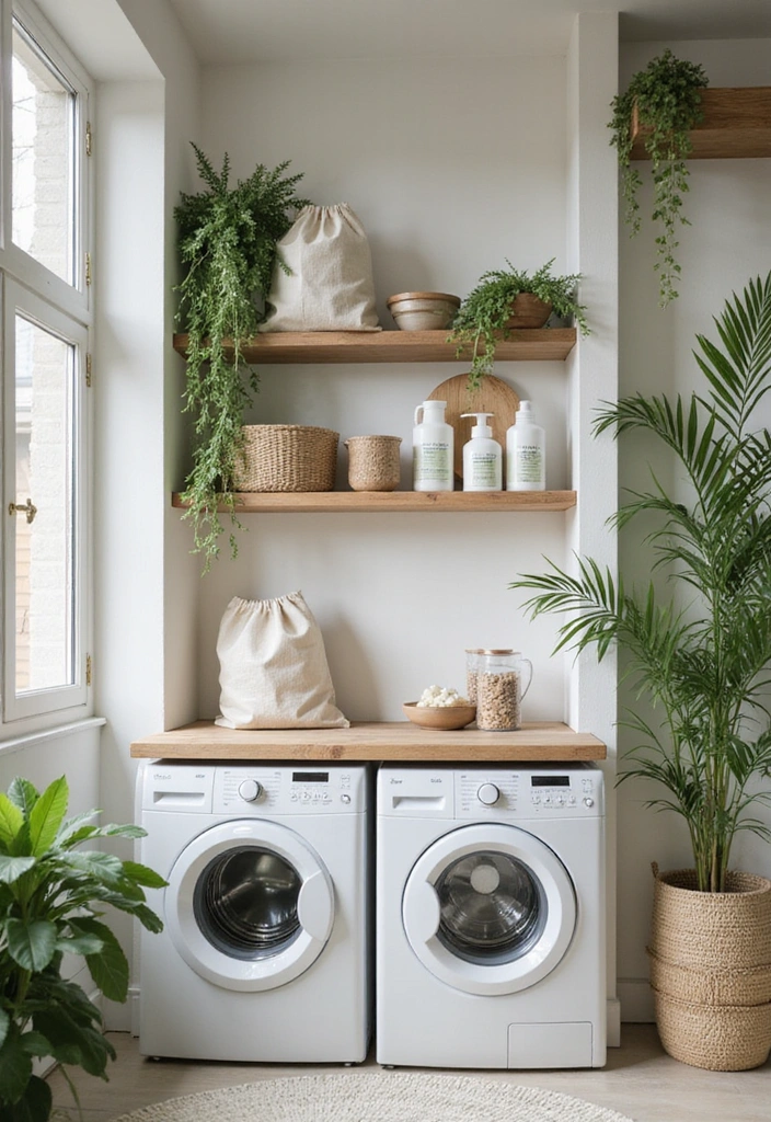 20 Space-Saving Laundry Room Hacks That Will Make You Want to Do Laundry! - 20. Eco-Friendly Laundry Solutions
