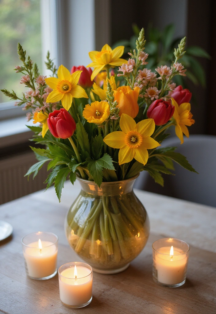 15 Modern Easter Decorations for 2025 That Are Simply Stunning! - 2. Elegant Floral Centerpieces