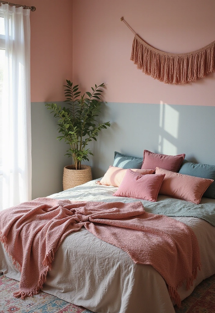25 Boho Style Bedroom Inspirations That Will Spark Your Creativity! - 20. Soft, Ambient Colors