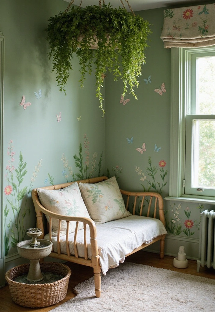 25 Creative Kids Room Ideas That'll Keep Your Little Ones Entertained (Check Out #14!) - 16. Enchanted Garden Retreat