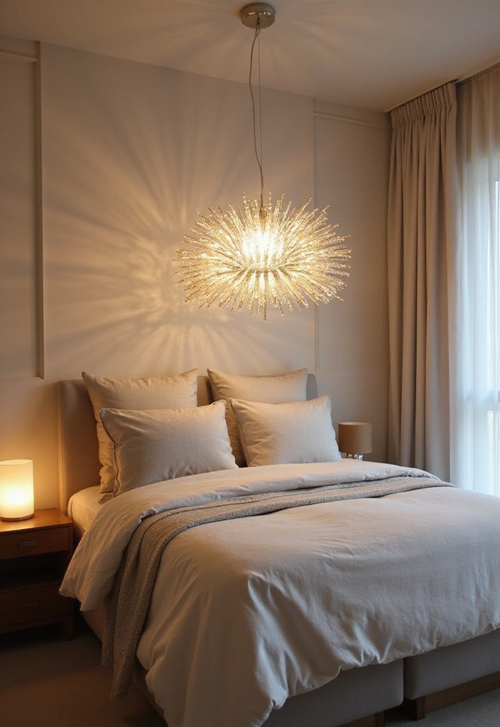 19 Accessories Every Bedroom Should Have (Interior Designers' Top Choices!) - 1. Statement Lighting