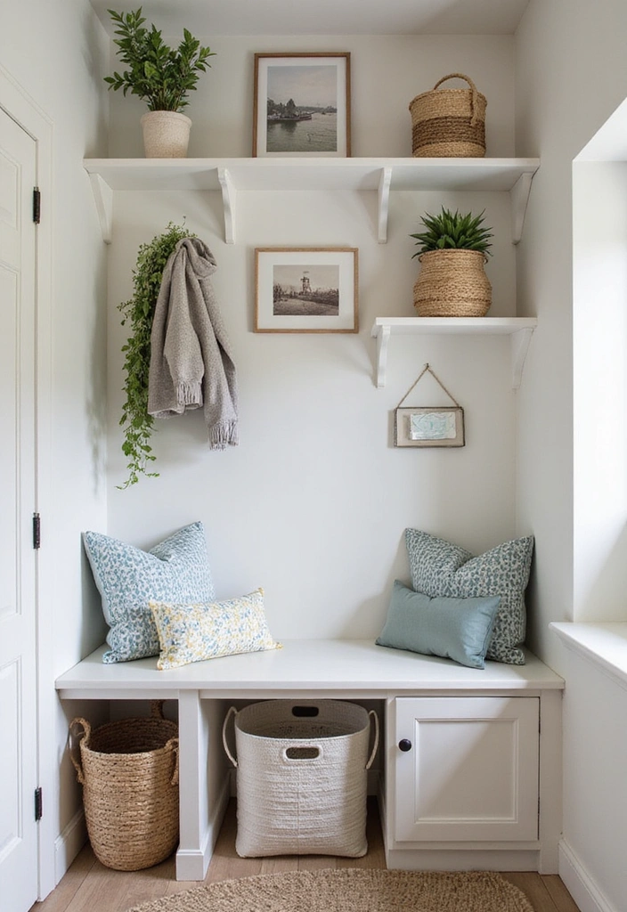 20 Space-Saving Laundry Room Hacks That Will Make You Want to Do Laundry! - 11. Hidden Hamper Solutions