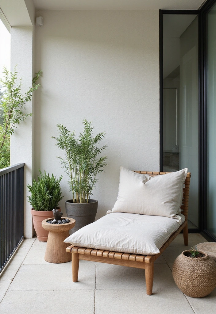 20 Seasonal Front Porch Ideas That Will Make Your Neighbors Jealous! - 7. Minimalist Zen